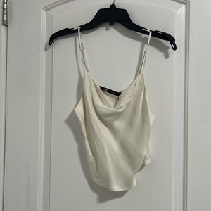 NWT Zara satin top